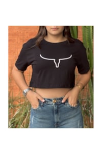 Cropped Moiadeiros CRMF41 Preto