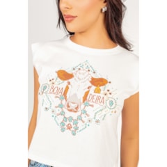Cropped Ox Horns 6434