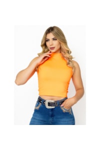 Cropped Ox Horns Laranja 7510