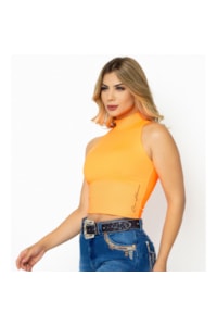 Cropped Ox Horns Laranja 7510