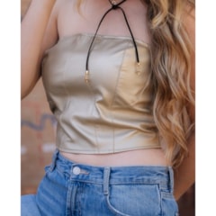 Cropped Turkese Store Gold Shine TS192