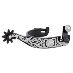 Espora Partrade 230303 Star Concho Floral Spurs