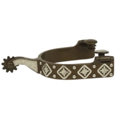 Espora Partrade 239034 Antique Diamond Floral Spurs Level 2