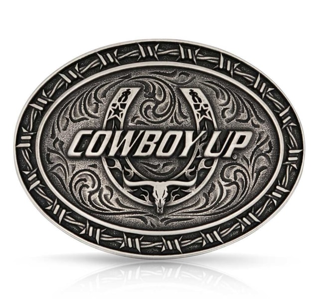 Fivela Montana Silversmiths Cowboy Up A1032S