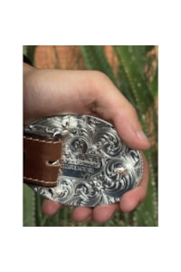 Fivela Montana Silversmiths Muladeiro 6250-35