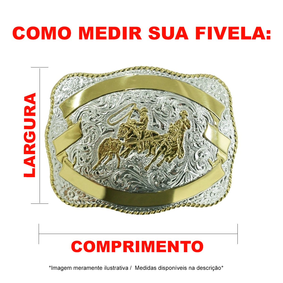 Fivela Montana Silversmiths Texas Long Horn A843 | Cris & Cia