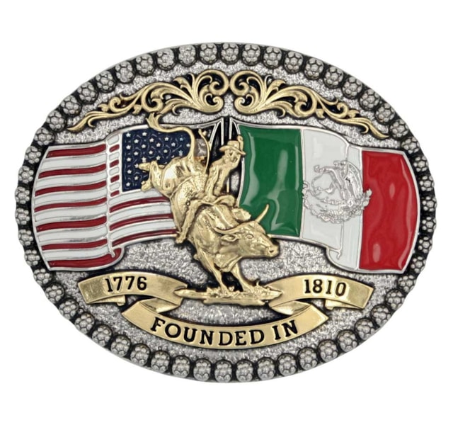 Fivela Montana Silversmiths USA A958