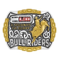 Fivela Sumetal Bull Rider 8 Segundos 12225F