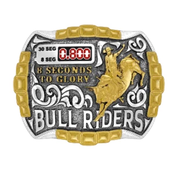 Fivela Sumetal Bull Rider 8 Segundos 12225F