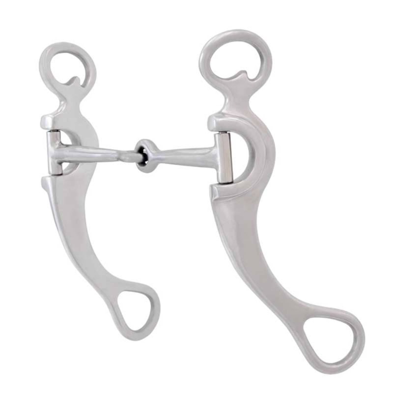Freio Partrade 261130 Aluminium Shank Snaffle Bit Level 2