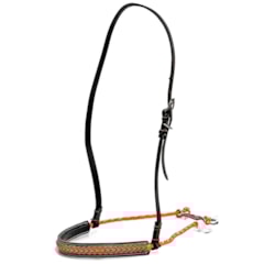 Gamarra Top Equine em Couro Entalhado e Corda 14081
