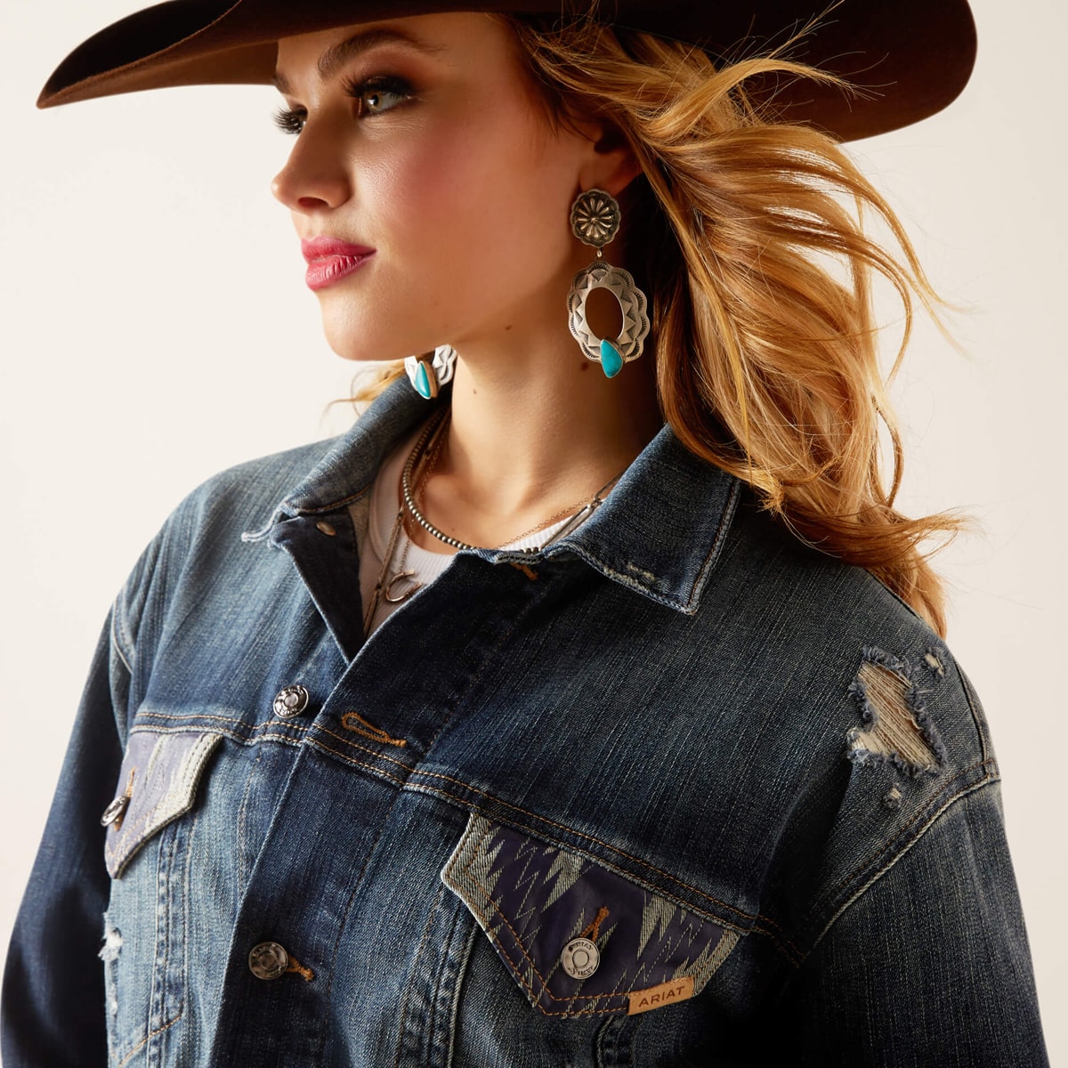 Jaqueta Ariat Jeans 10046724 | Cris & Cia