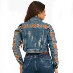 Jaqueta Buphallos Strass BPL931