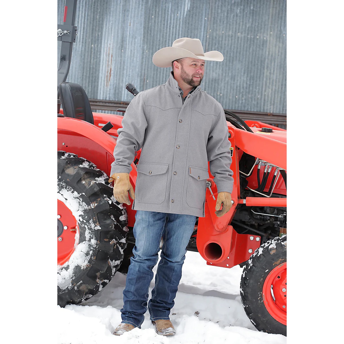 Jaqueta Cinch Importada MWJ1571002-GRY | Cris & Cia