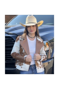 Jaqueta Goyazes Cowhide-CARAM