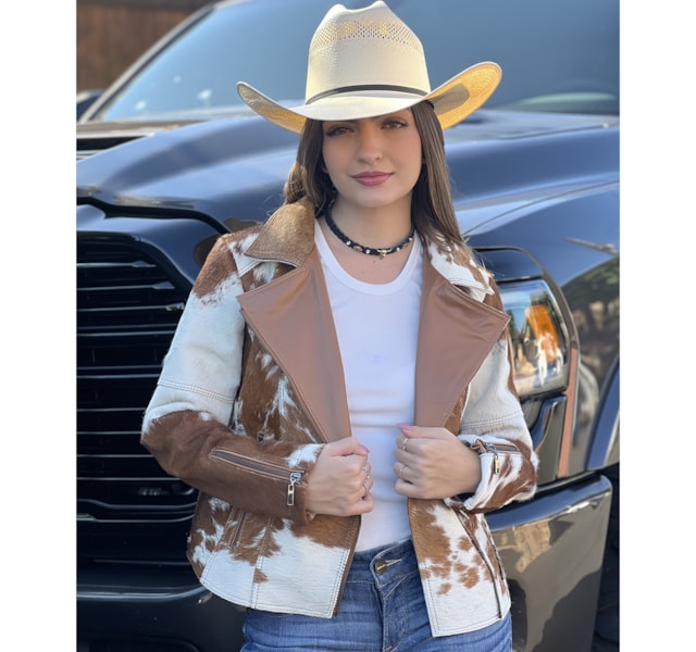 Jaqueta Goyazes Cowhide-CARAM