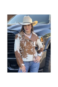 Jaqueta Goyazes Cowhide-CARAM