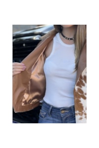 Jaqueta Goyazes Cowhide-CARAM