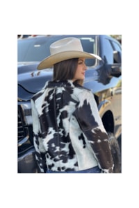Jaqueta Goyazes Cowhide-PRT