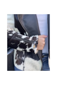 Jaqueta Goyazes Cowhide-PRT