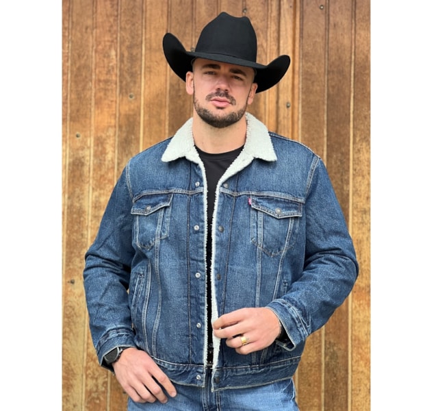 Levis Trucker Jacket Jaqueta Jeans Com Pelo Levis Jaqueta