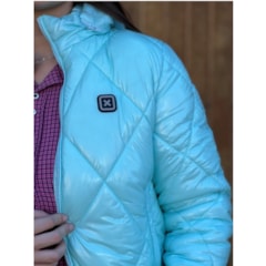 Jaqueta Puffer TXC 7230 Azul Piscina