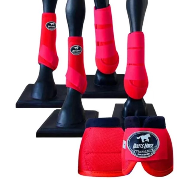 Kit Color Completo Boots Horse 1364 Vermelho