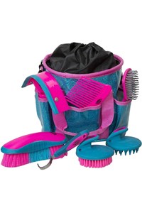 Kit Weaver para Limpeza e Higiene Animal Gliter Azul/Rosa 65-2054