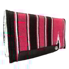 Manta Boots Horse Navajo Combat 2096 Preto/ Pink/ Branco