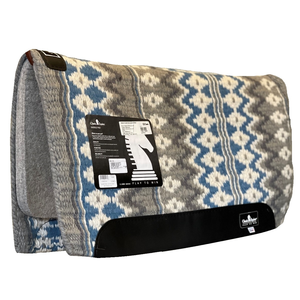 Manta Classic Equine Importada Wool Top Pad CWTP3220GYMB | Cris & Cia