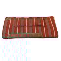 Manta Pyramid Quadrada 659 Vermelho/Marrom/Branco