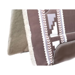 Manta Top Equine 14427 Marrom/Branco/Cinza