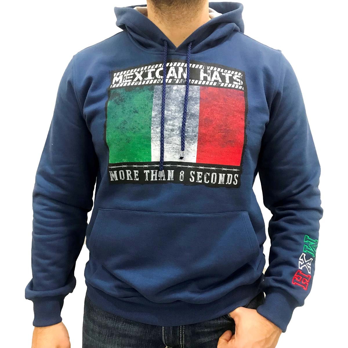 mexican flag moletom com capuzs