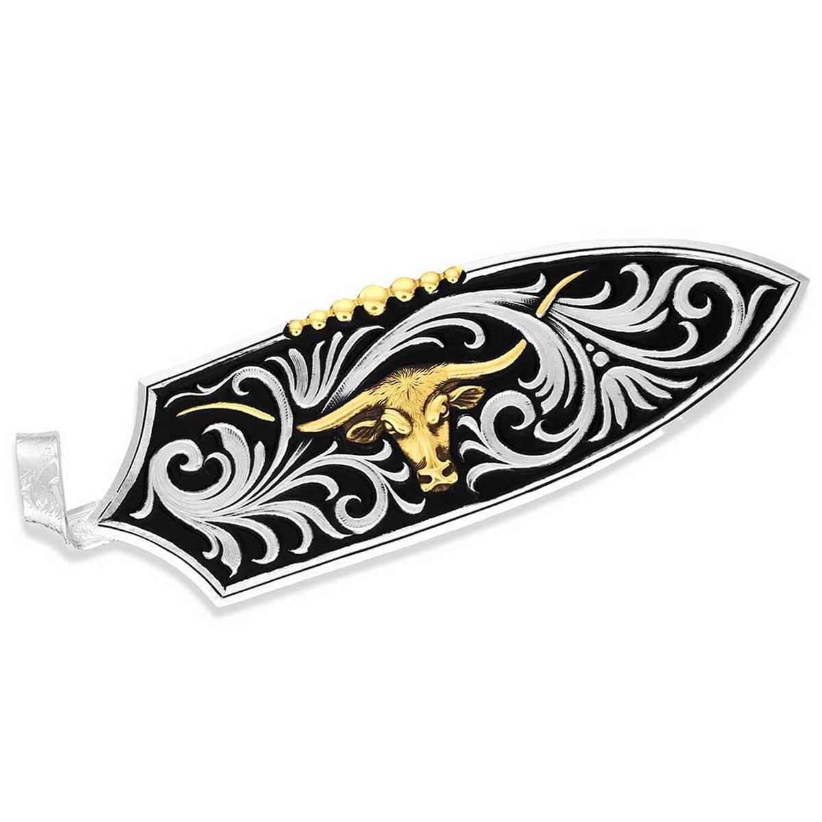 Pena P/ Chapéu Montana Silversmiths Long Horn HF6148 | Cris & Cia
