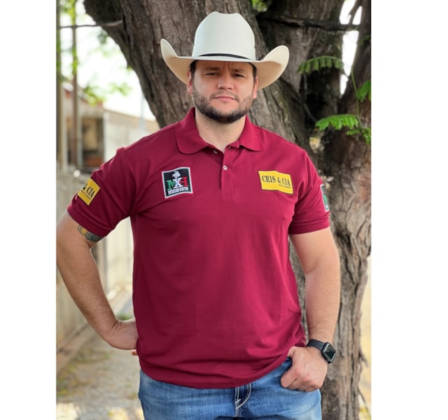 Red polo short sleeve Clearance