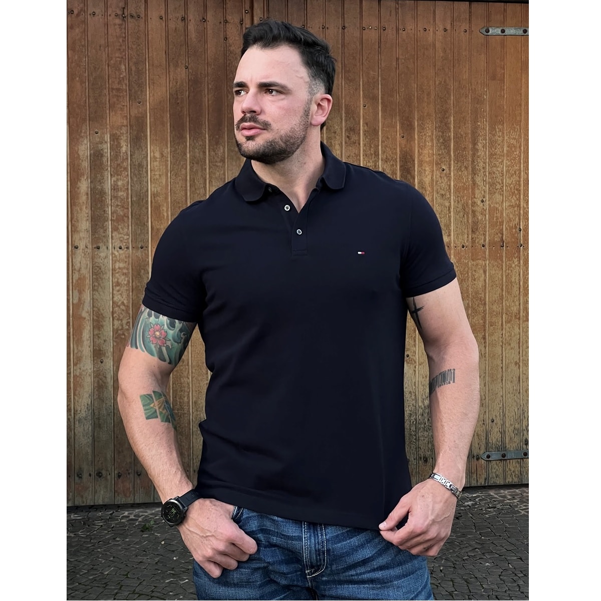 Polo TXC 6368 Preto | Cris & Cia