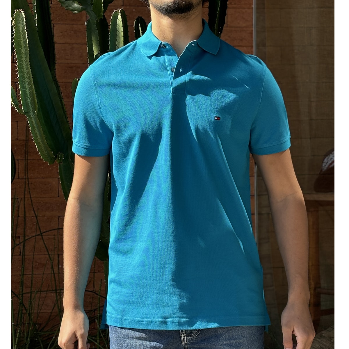 Polo Tommy Hilfiger Slim Fit THMW0MW32347-THCX6 | Cris & Cia
