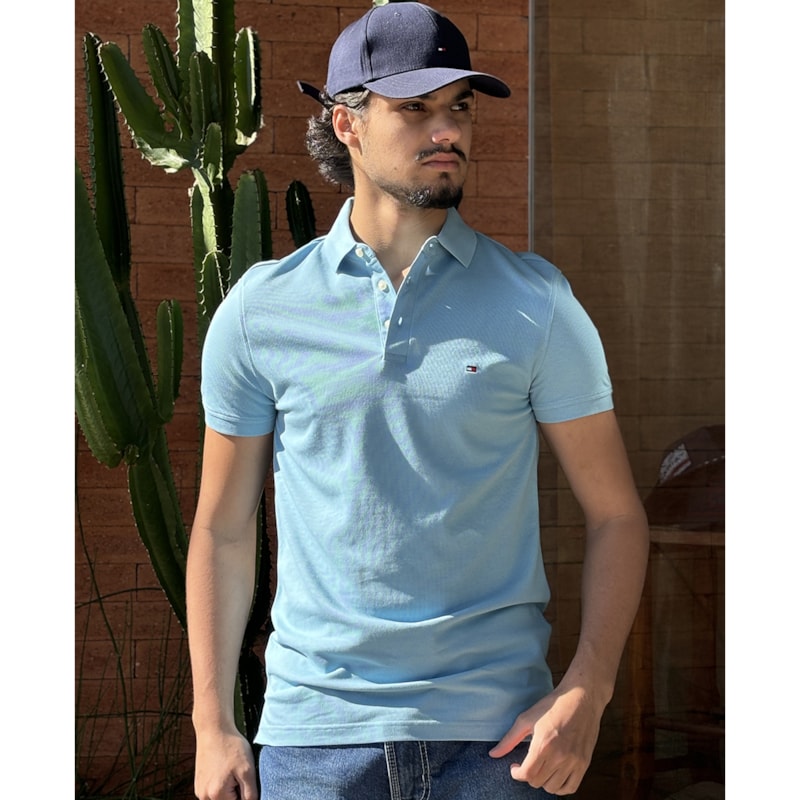 Polo Tommy Hilfiger Slim Fit THMW0MW32347THCYW Crisecia