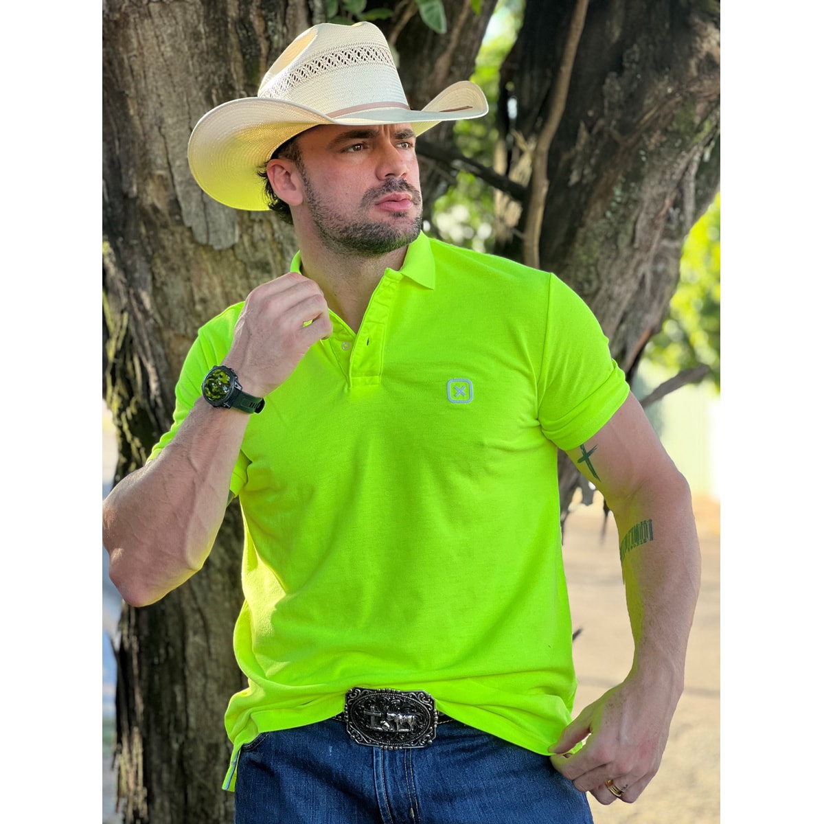 服/ファッション Polo t 6xb Polo Masculina TXC Piquet Branco 6368 Conforto e Estilo Casual com