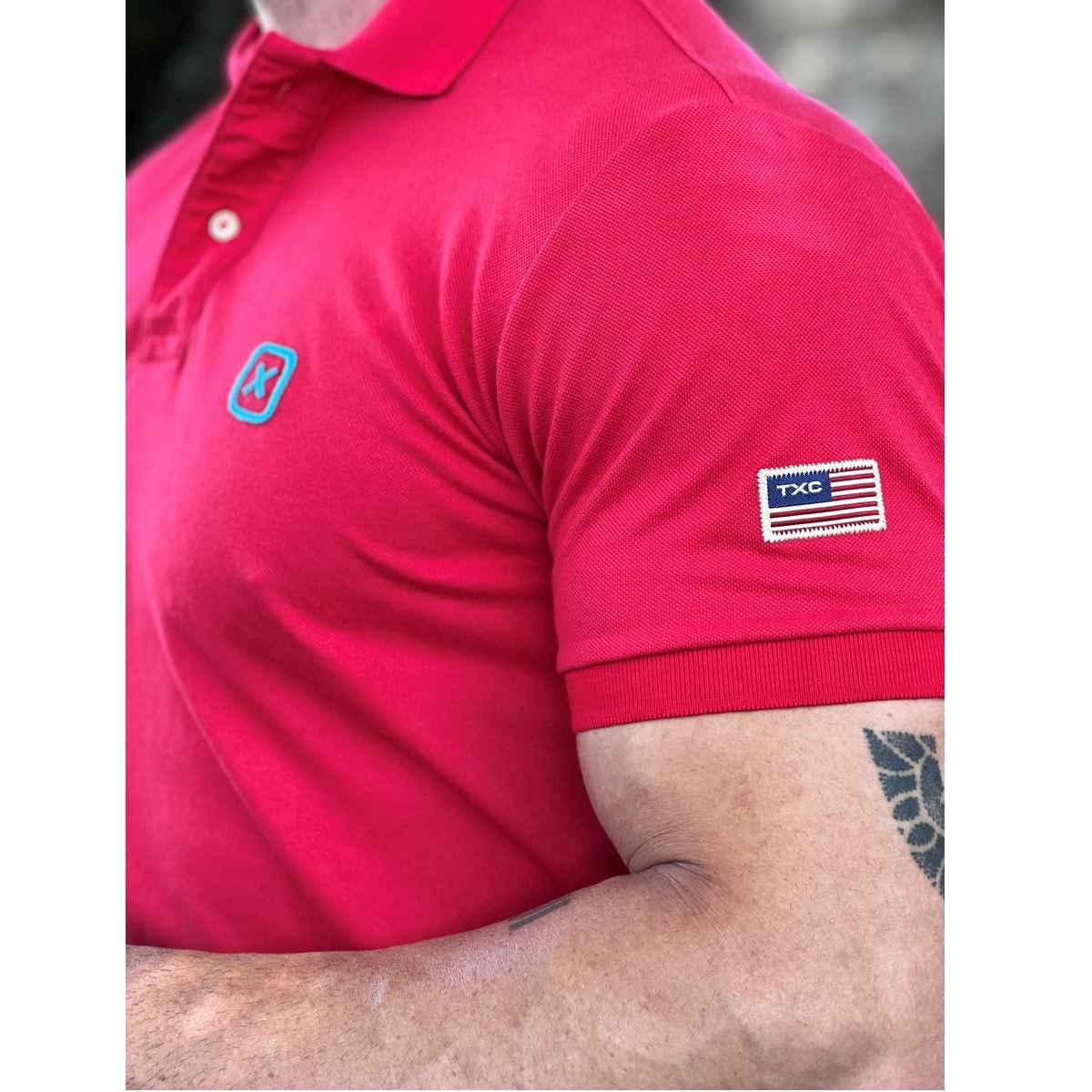 Polo TXC 6368 Vermelho | Cris & Cia