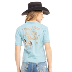 Polo Zenz Western Azul Claro ZW0324040