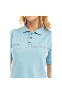 Polo Zenz Western Azul Claro ZW0324040