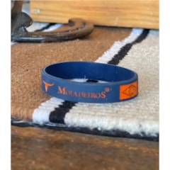 Pulseira Moiadeiros Silicone Azul Marinho PULMO