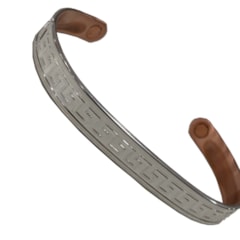 Pulseira Sabona AZTEC Silver Magnetic Wristband 541
