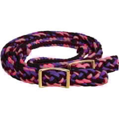 Rédea Mustang De Nylon Trançado 8 Tentos-8106