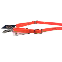 Rédea Weaver de Borracha Laranja Neon 35-2035-WL
