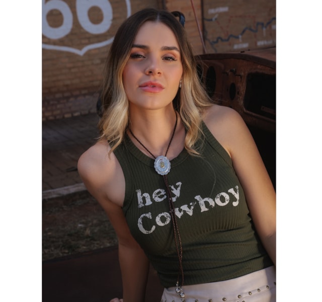 Regata Turkese Store Hey Cowboy TS187