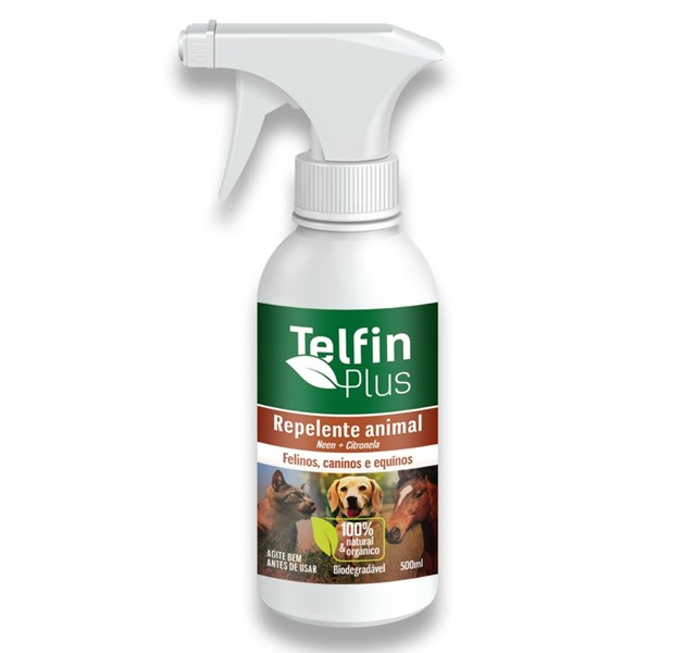 Repelente Animal Telfin Plus Natural e Orgânico