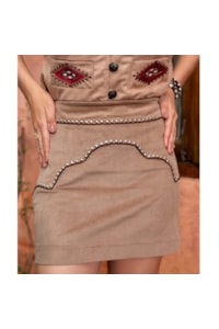 Saia Turkese Store West Yellowstone Marrom SA23