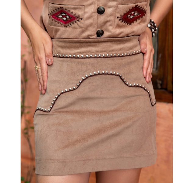 Saia Turkese Store West Yellowstone Marrom SA23